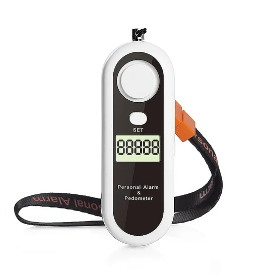 Meinoe130dB Alarma personal con podómetro Funcionamiento nocturno portátil
