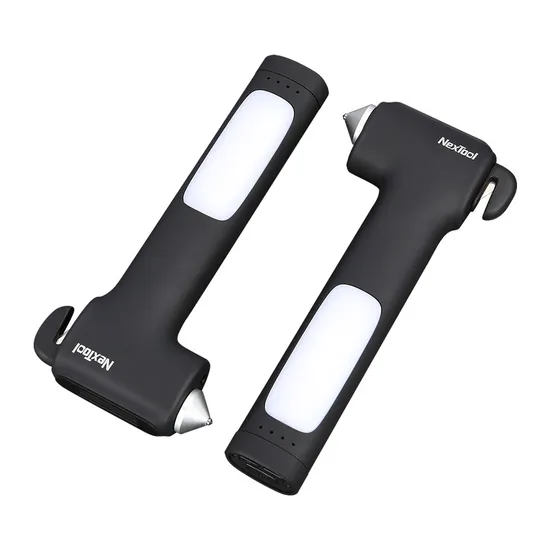 Nextool-martillo de rescate, cortador de cinturón de seguridad, herramienta de supervivencia para emergencias