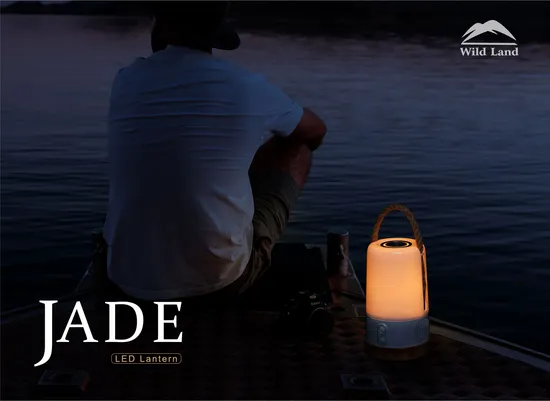Cuerda de cáñamo LED que acampa luz al aire libre linterna que acampa luz portátil