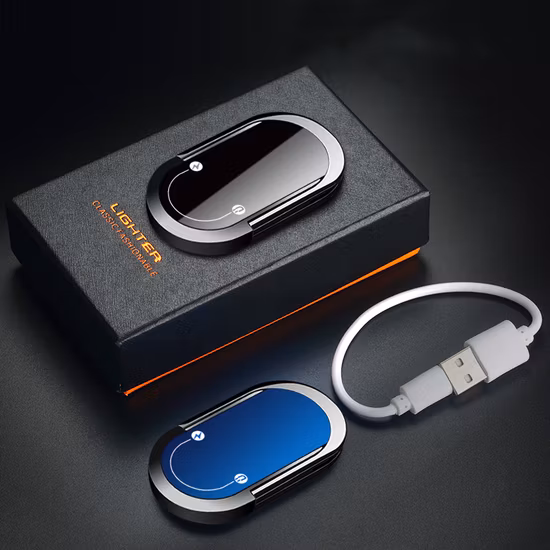 Encendedores de arco para teléfono Encendedores recargables USB Encendedores de palo para teléfono